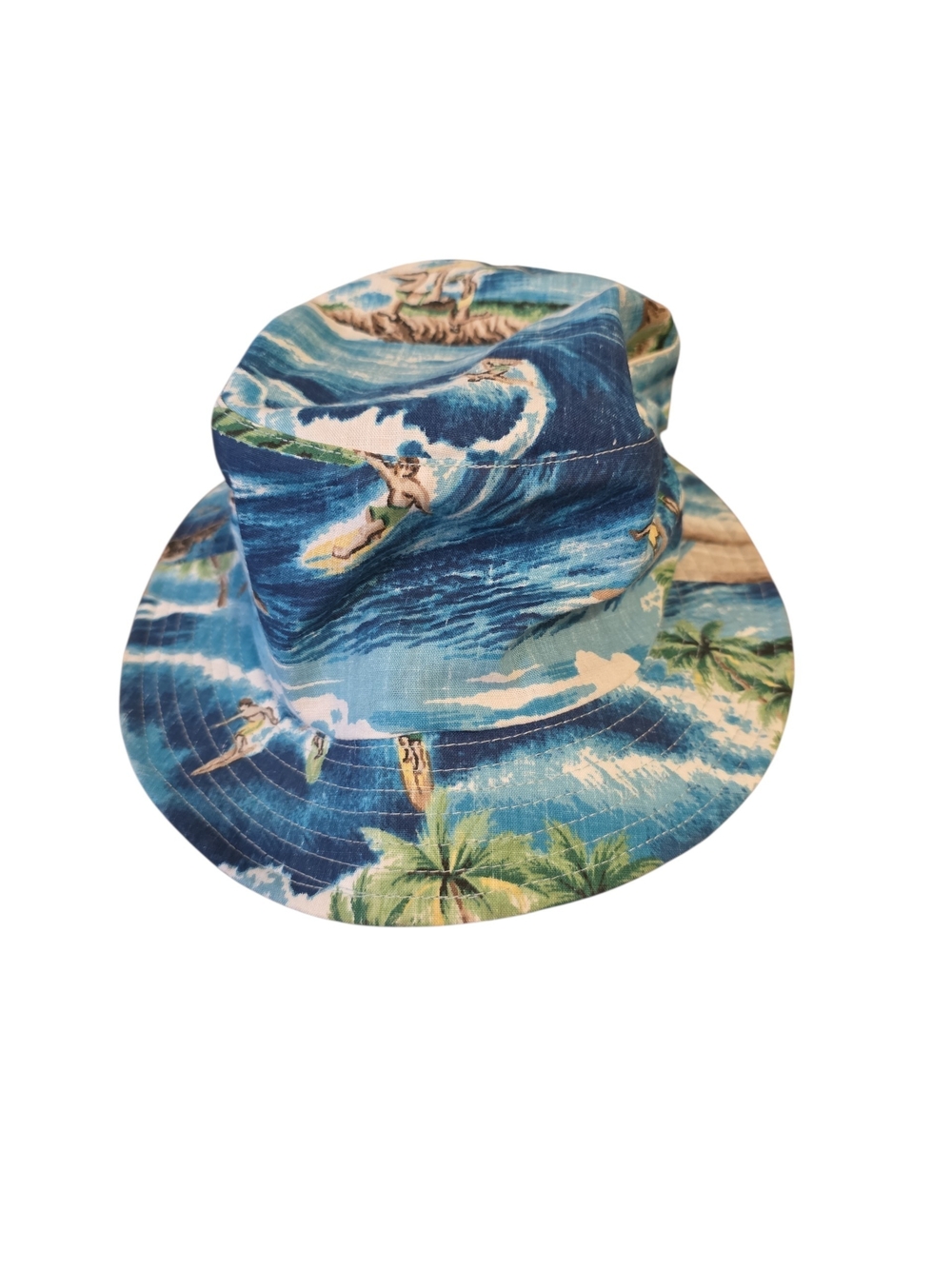 Mens Vintage Reyn Spooner surfing bucket hat, size small/medium